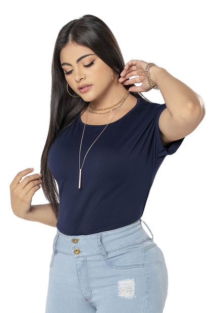 Camiseta Mujer Azul Mp 9676