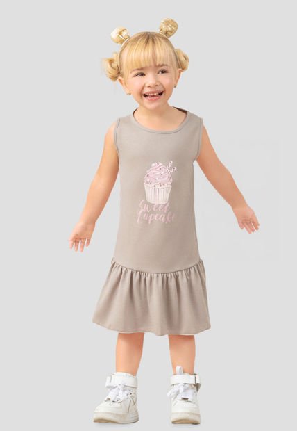 Vestido Infantil Femenino Mocca Mp 104104