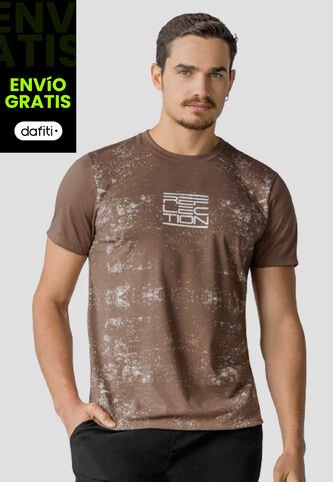 Camiseta Hombre Chocolate Mp 113659 MP