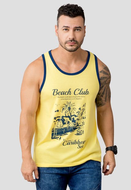 Camisilla Hombre Piña Colada Mp 110529