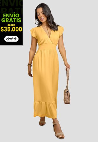 Vestido Largo Mujer Girasol Mp 869 MP