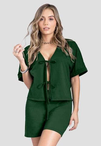 Conjunto Mujer Verde Pino Mp 114428 MP