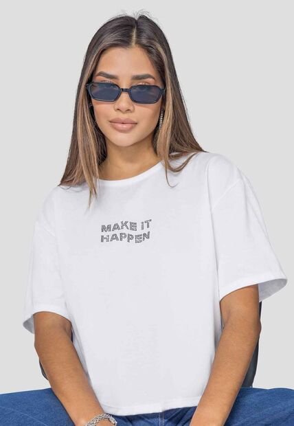 Camiseta Mujer Blanco Mp 114380