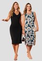 Vestido Paq X2 Mujer Bicolor Mp 105811 de MP
