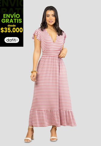 Vestido Mujer Estampado Mp 112027 MP