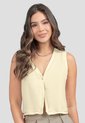 Chaleco Mujer Crema Mp 111303 de MP