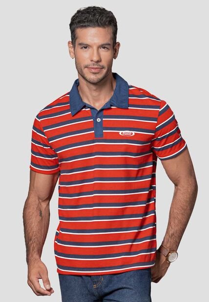 Polo Hombre Estampado Mp 114495