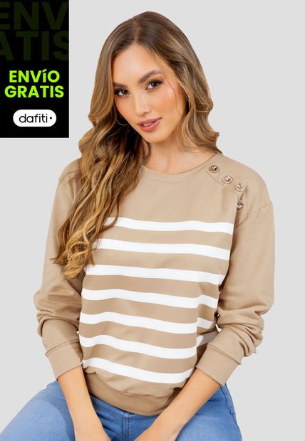Buzo Mujer Latte Mp 110434