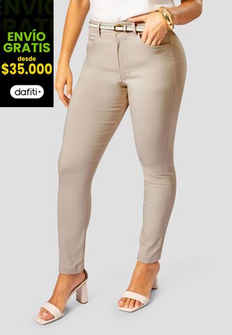 Pantalón Mujer Latte Mp 112018 MP