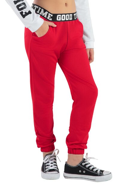 Jogger Infantil Rojo Mp 92855