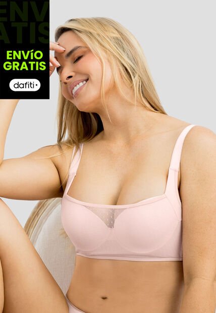 Bustier Mujer Rosa Mp 103875