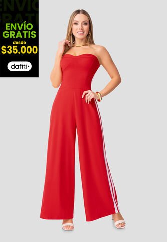 Enterizo Largo Mujer Rojo Mp 112039 MP