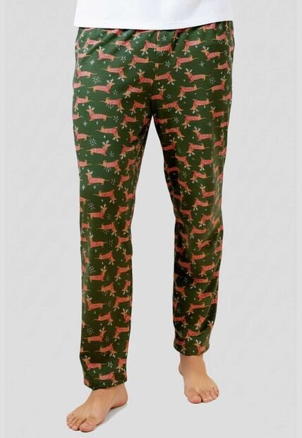 Pantalón Pijama Hombre Estampado Mp 112532