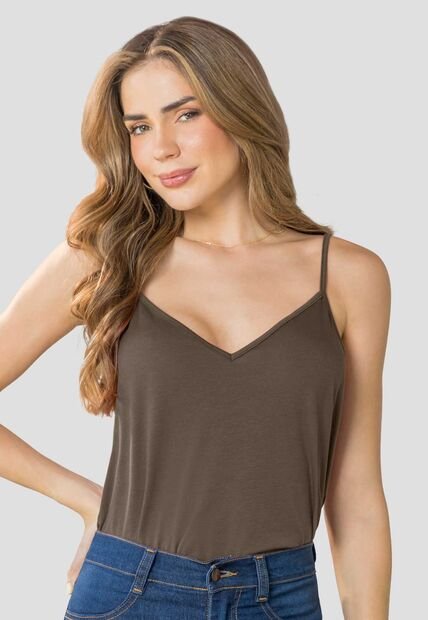 Blusa Mujer Chocolate Mp 114384