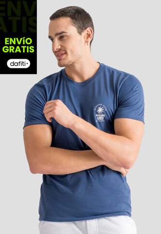 Camiseta Hombre Azul Profundo Mp 113063 MP