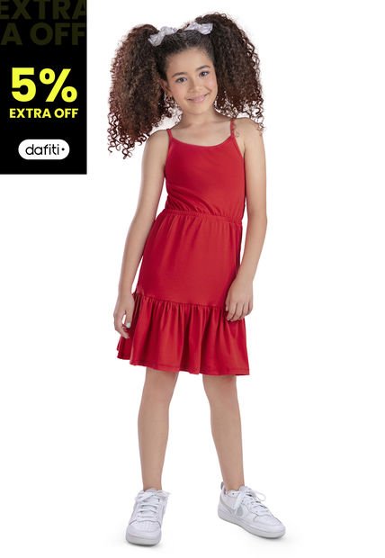 Vestido Paq X2 Infantil Multicolor Mp 9785