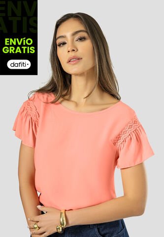 Blusa Mujer Salmon Mp 113009 MP