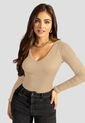 Camibuzo Mujer Latte Mp 113375 de MP