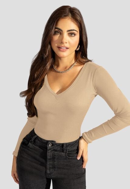 Camibuzo Mujer Latte Mp 113375