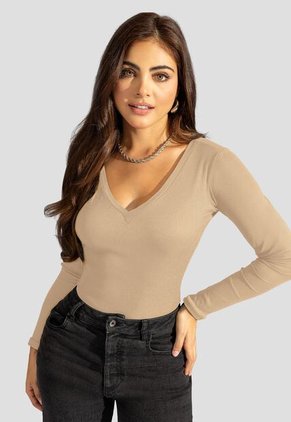 Camibuzo Mujer Latte Mp 113375