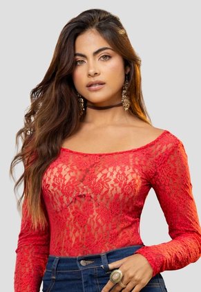 Body Mujer Rojo Mp 115026