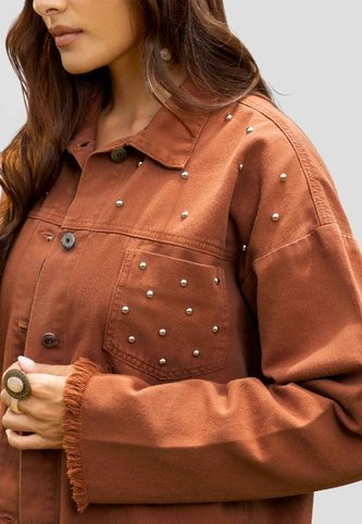 Chaqueta Mujer Terracota Mp 115018 MP