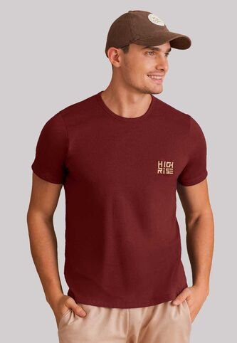 Camiseta Hombre Merlot Mp 101746 MP