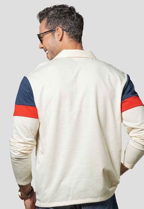 Camibuzo Hombre Azul-Rojo Mp 114499