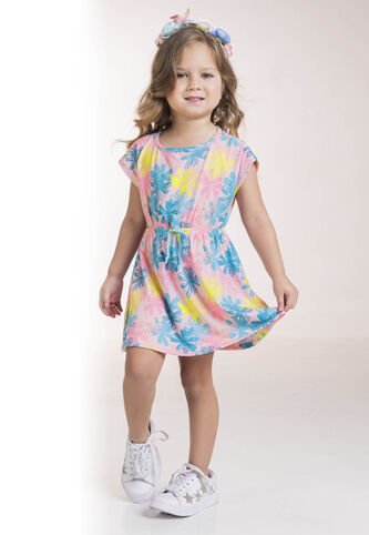 Vestido Infantil Multicolor Mp 1389 MP