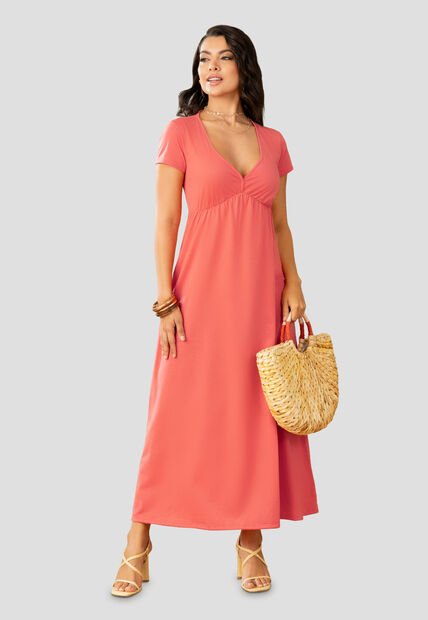 Vestido Largo Mujer Coral Mp 79860