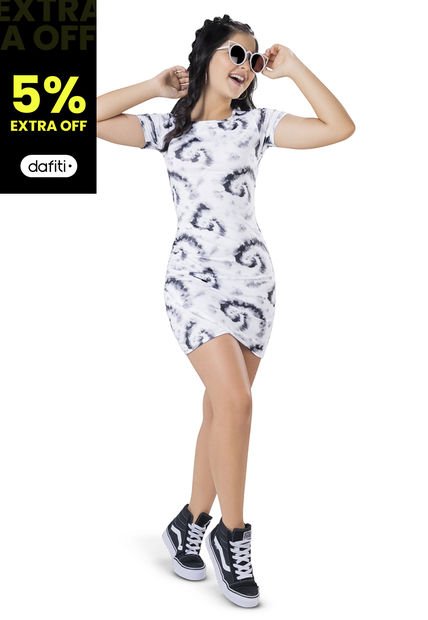 Vestido Infantil Blanco Mp 7067