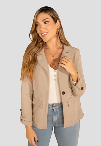 Blazer Mujer Latte Mp 108305 MP