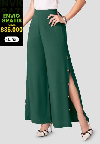 Pantalón Mujer Verde Pino Mp 111276 MP