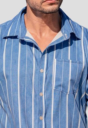 Camisa Hombre Estampado Mp 114635