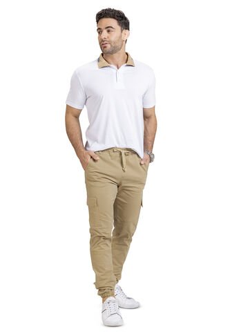 Polo Hombre Blanco Mp 4683 MP