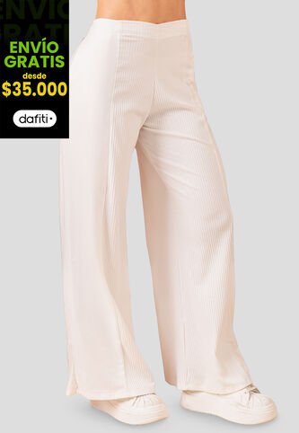 Pantalón Mujer Marfil Mp 102332 MP