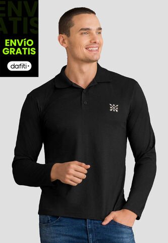 Camibuzo Hombre Negro Mp 105401 MP