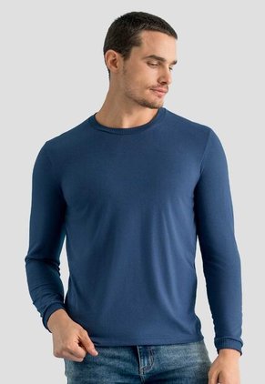 Camibuzo Hombre Azul Profundo Mp 113059