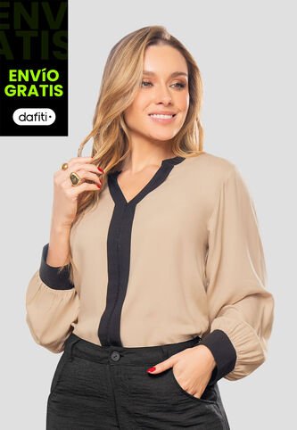 Blusa Mujer Bicolor Mp 112663 MP