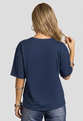 Camiseta Mujer Azul Profundo Mp 114386