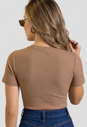 Blusa Mujer Chocolate Mp 112246