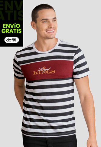 Camiseta Hombre Estampado Mp 112805 MP