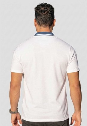 Polo Hombre Blanco Mp 114572