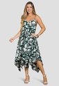 Vestido Largo Mujer Estampado Mp 114462 de MP