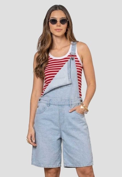 Overall Mujer Azul Mp 114547