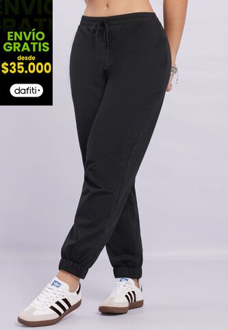 Jogger Mujer Negro Mp 110793 MP