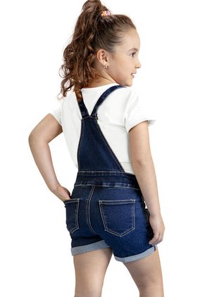 Overall Infantil Femenino Azul Mp 9940