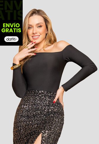Blusa Mujer Negro Mp 112666 MP