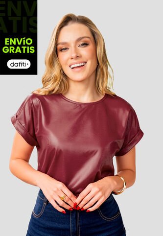 Blusa Mujer Merlot Mp 112386 MP