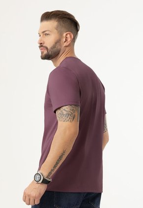 Camiseta Hombre Ciruela Mp 107940